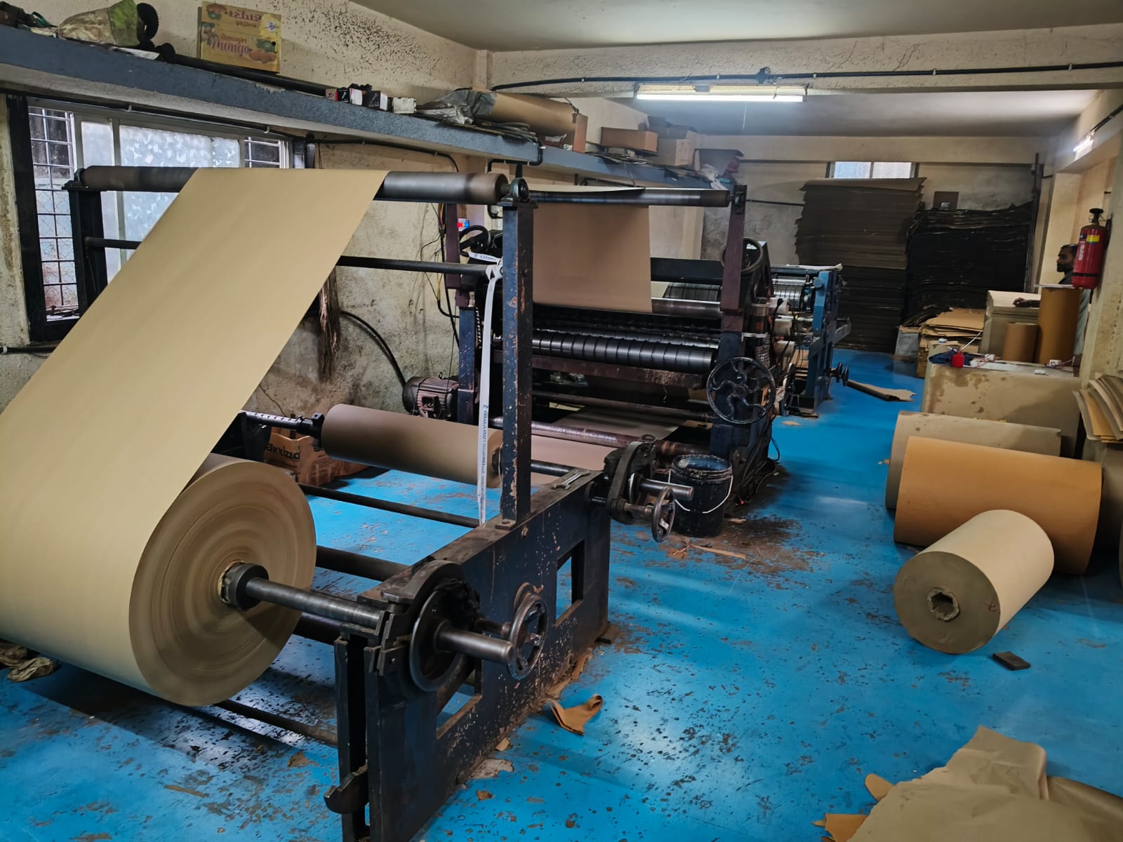 Corrugation machine at Shivani Packaging